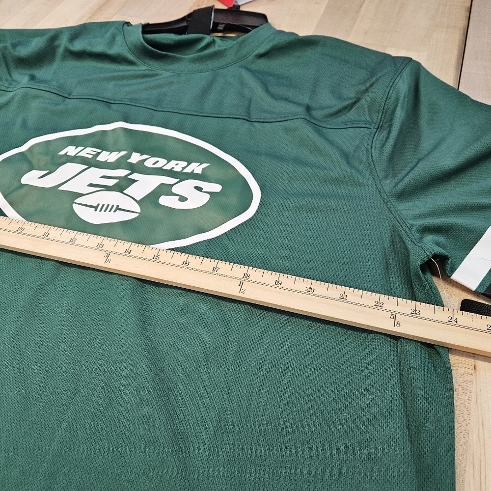 NFL Team Apparel Ultra Game Women's Jets Green Jersey Size 1X 60 Anniversary - Picture 7 of 8